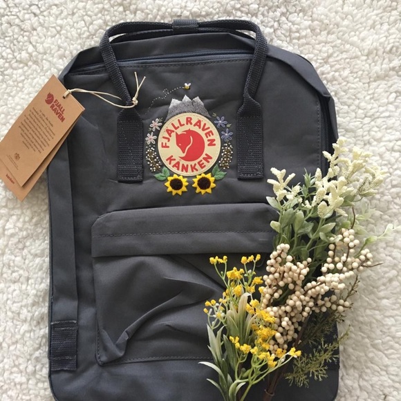 Fjallraven Handbags - Fjallraven kanken Classic embroidery handmade